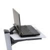 Ergotron Neo-Flex® Laptop Cart, Side View, Full Height, Laptop Mounted