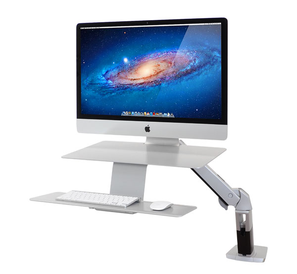 WorkFit-A, Sit-Stand Workstation for Apple