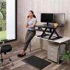 Ergotron WorkFit-TX Standing Desk Converter Raised Office