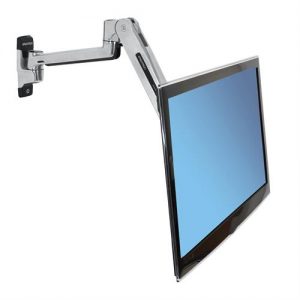 LX Sit-Stand Wall Arm Monitor Down Angle