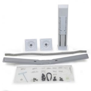 Ergotron WorkFit Dual Monitor Kit (white) Parts