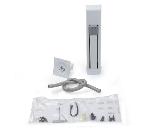 Ergotron WorkFit Single LD Monitor Kit (white) Parts