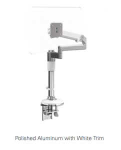 Humanscale MFlex Monitor Arm in White