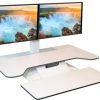 Standesk Pro Memory White Two Monitor