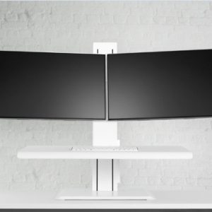 Humanscale QuickStand Eco Dual Screen Height Adjustable Desk