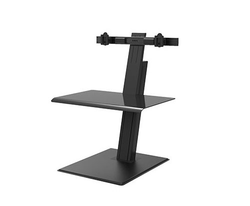 Humanscale QuickStand Eco Dual Screen Black Standing Desk