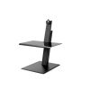 Humanscale QuickStand Eco Single Screen Black Standing Desk