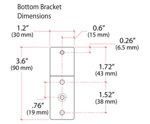 Ergotron Universal CPU Holder Bottom Bracket
