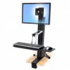WorkFit-S Single HD Sit-Stand Workstation