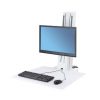 Ergotron WorkFit-SR Standing Desk White