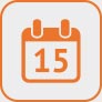 15 Days - Increase in Comfort Icon